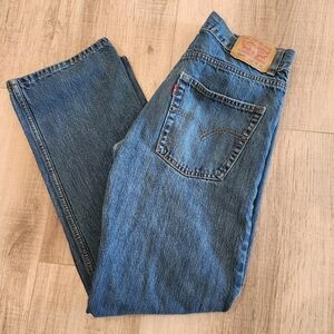 Levi’s 550 Relaxed Fit Boys 16 Reg Jeans W28 L28 Blue Denim Youth Kids